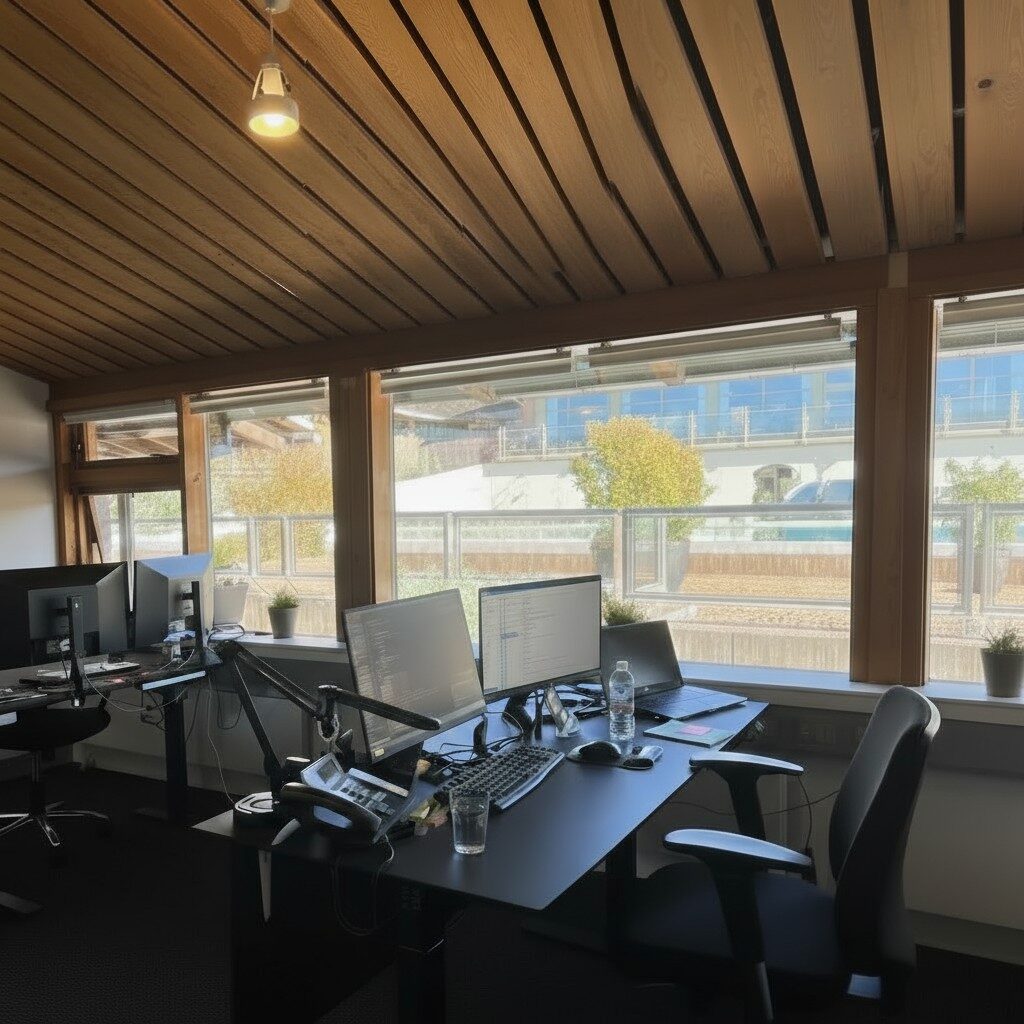 Moderne kontorfaciliteter